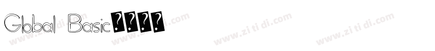 Global Basic字体转换